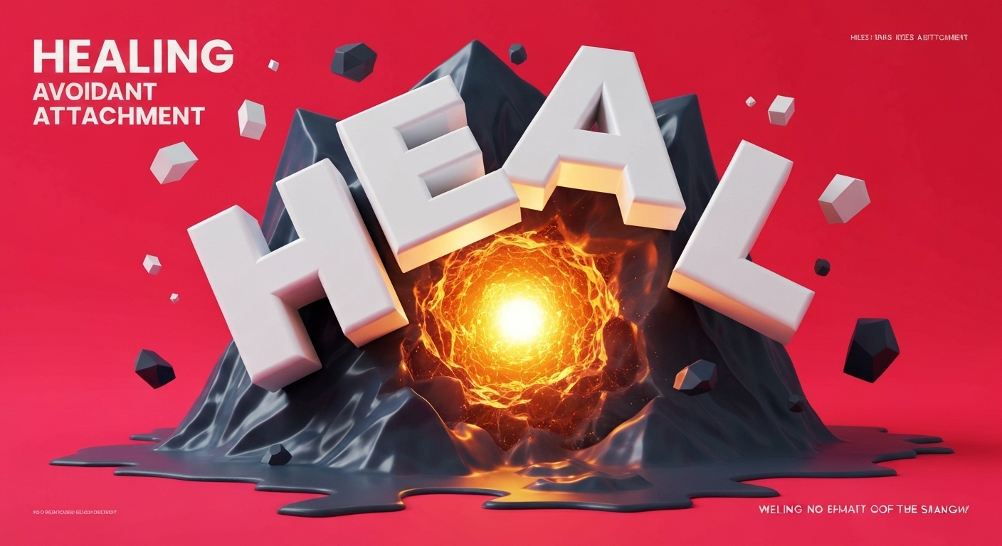 Healing: Kintsugi art representing the healing of avoidant attachment