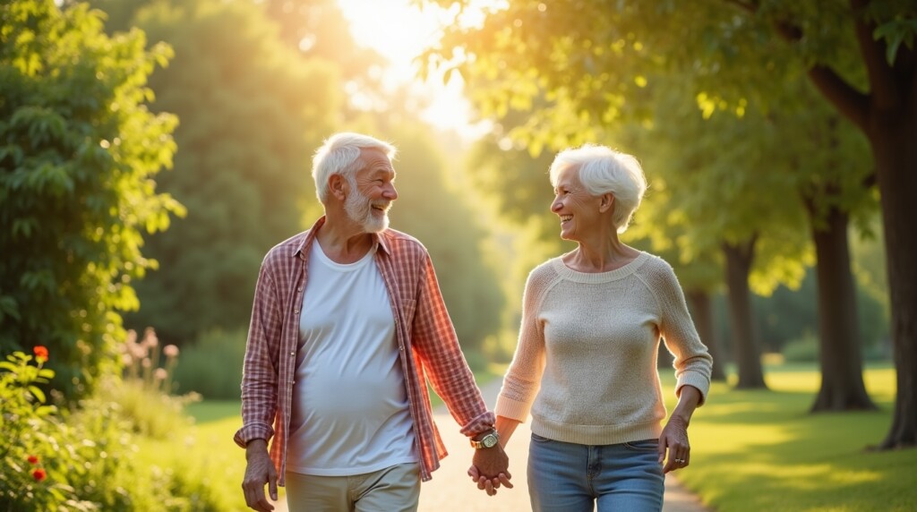 📸 Prompt 8 – Senior Wellness & Lifestyle
