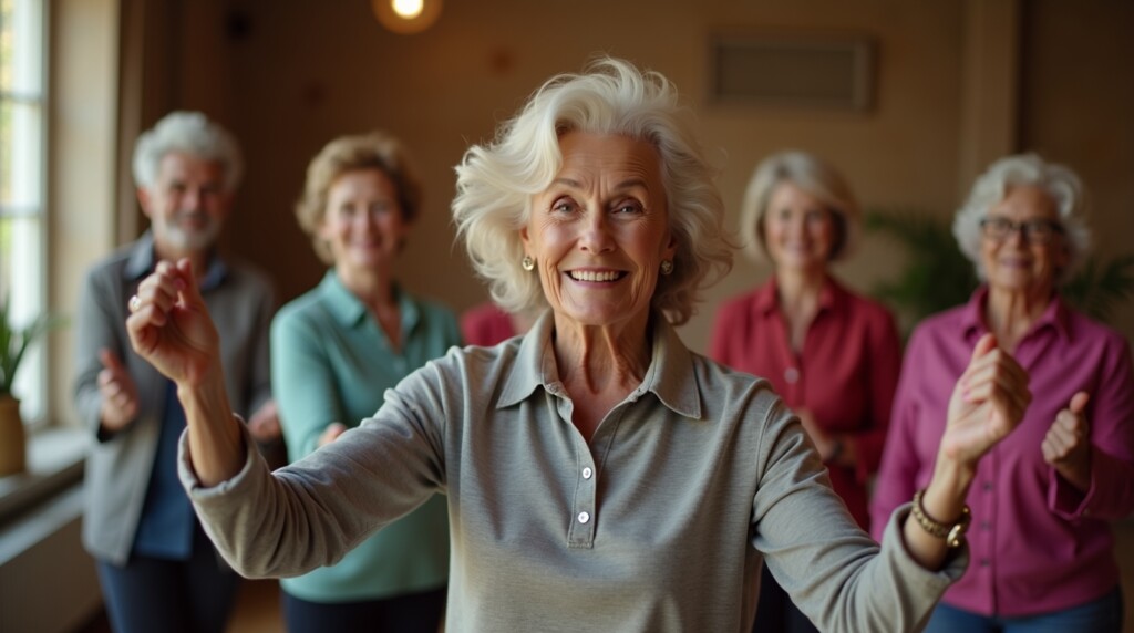 📌 Segment 2 – WHO: Chân Dung Jane Fonda & Senior Fitness
