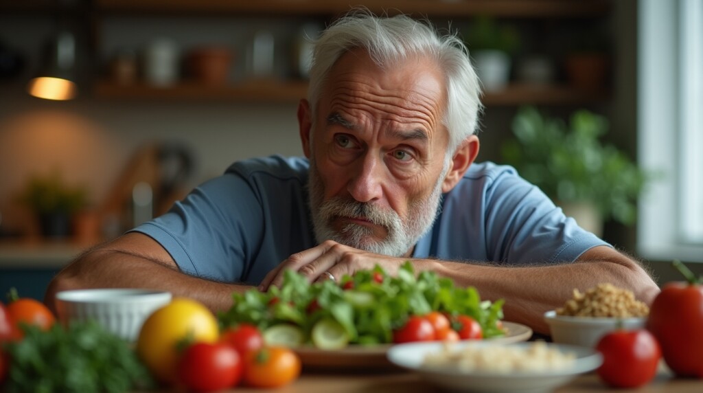 🖼️ 2. Prompt: Cảm giác vô vọng dù đã ăn uống “healthy” 